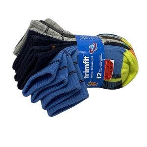 🍄 FREE with any purchase ⭐️ Assorted Color Socks - 12 Pack